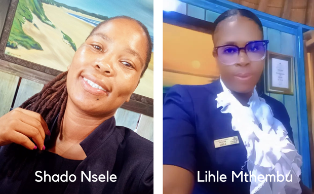 Sodwana Bay Lodge receptionists Sodwana Bay Lodge receptionists